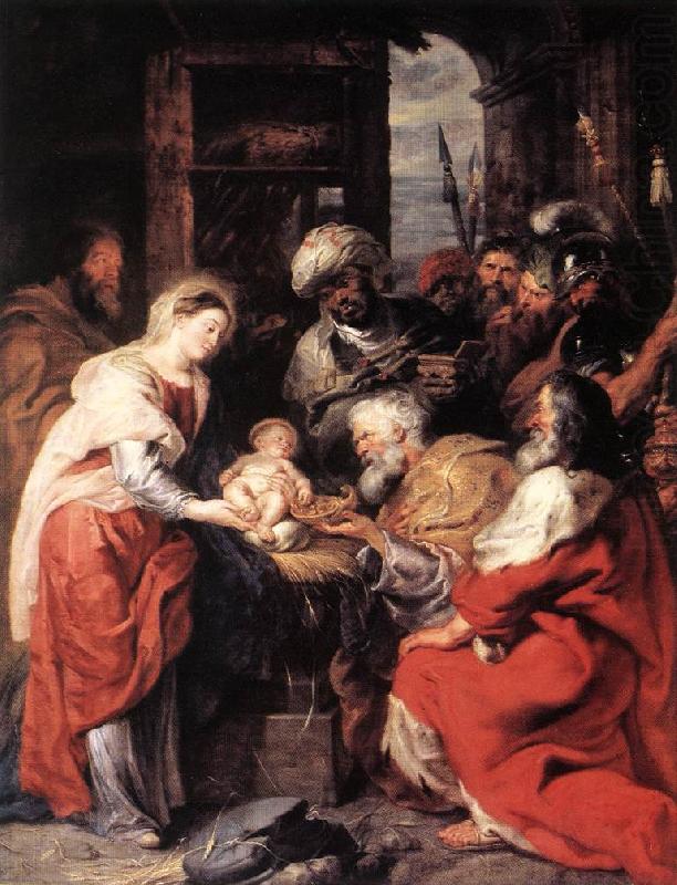 RUBENS, Pieter Pauwel Adoration of the Magi china oil painting image